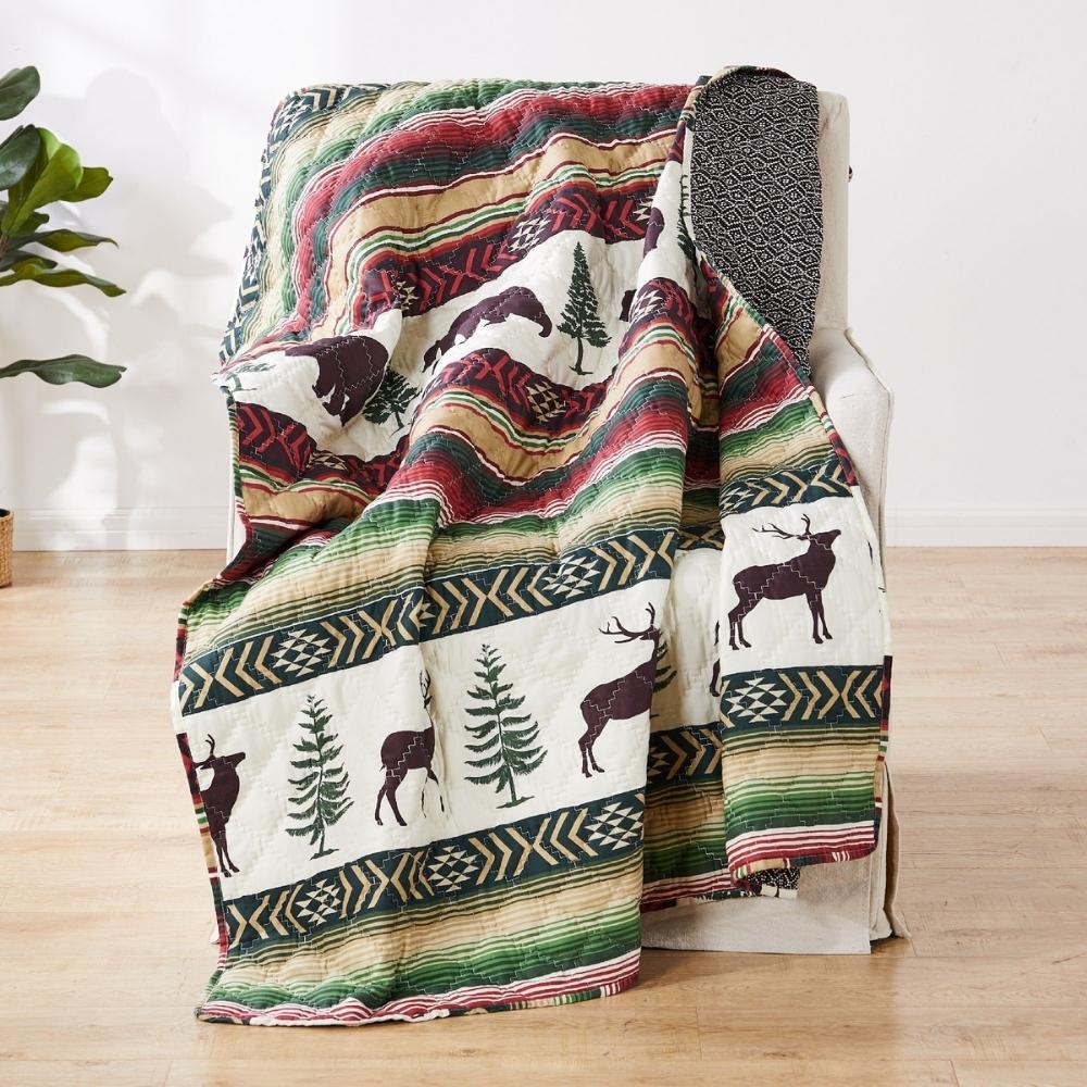 Rustic discount throw blanket