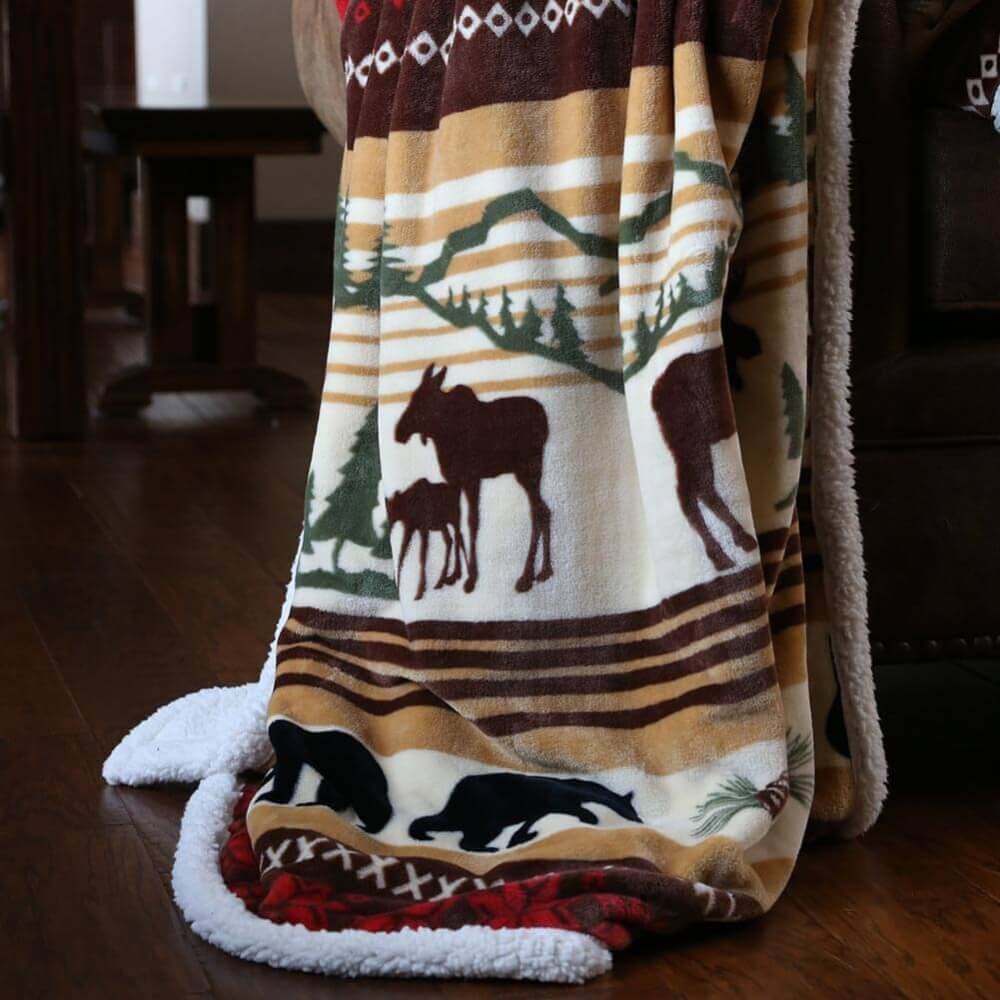 Wildlife discount throw blanket