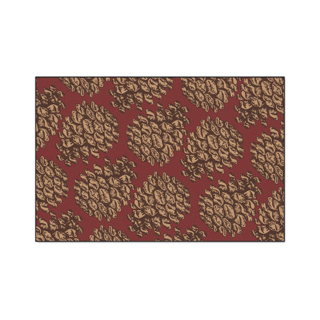 Autumn Pinecone Non-Slip Rug