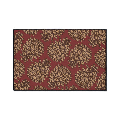 Autumn Pinecone Non-Slip Rug