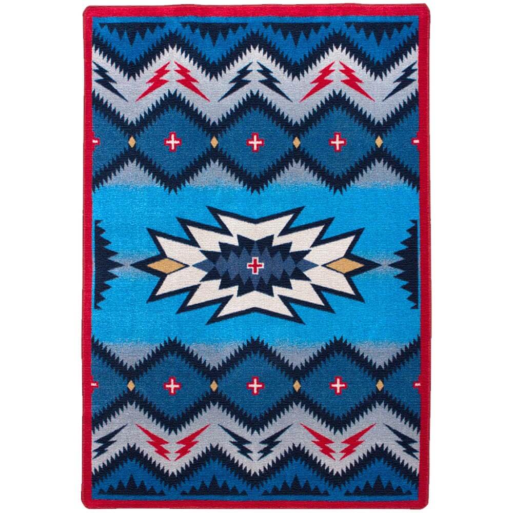 Southwest Blues Area Rug Collection