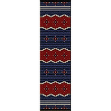 Tribal Leader Blue Area Rug