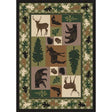 Wildlife Patchwork Area Rug Collection