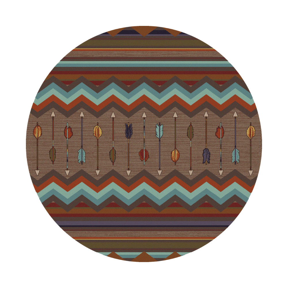 Rustic Archer Multicolor Rug