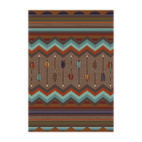 Rustic Archer Multicolor Rug