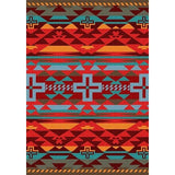 Southwestern Sunset Cross Area Rug