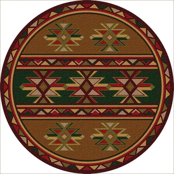 Pueblo Star Area Rug