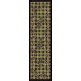 Lumberjack Green Area Rug Collection