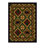 Diamond Forest Rug