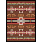 Native Cross Area Rug Collection