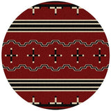 Tribal Leader Red Area Rug