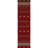 Tribal Leader Red Area Rug