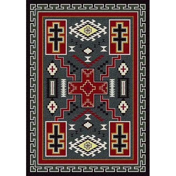 Southwest Double Cross Area Rug