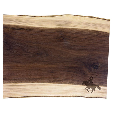 Black Walnut Cowboy Cutting Board