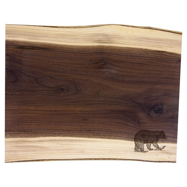 Black Walnut Bear Cutting Board