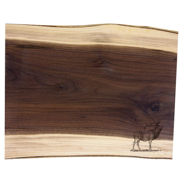 Black Walnut Elk Cutting Board