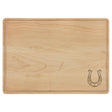 Maple Horseshoe Cutting Board