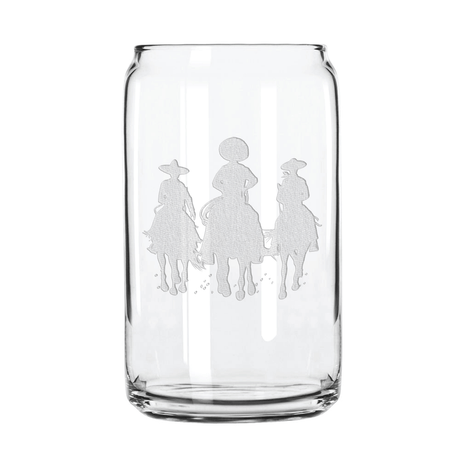 Three Amigos 16 oz. Can Glass Sets