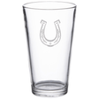 Horseshoe 16 oz. Etched Beverage Glass Sets