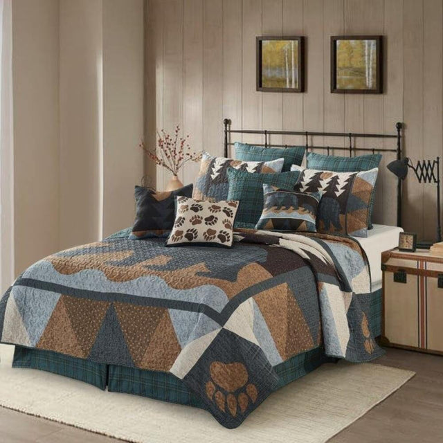 Bear Cover Quilt Set