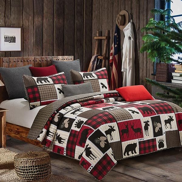 Lodge Living Quilt Set