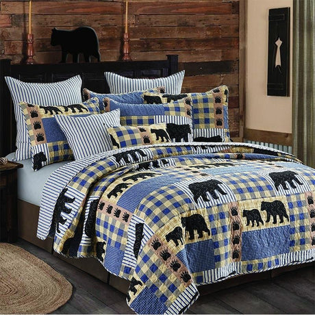 Bear Mountain Blues Quilt Set