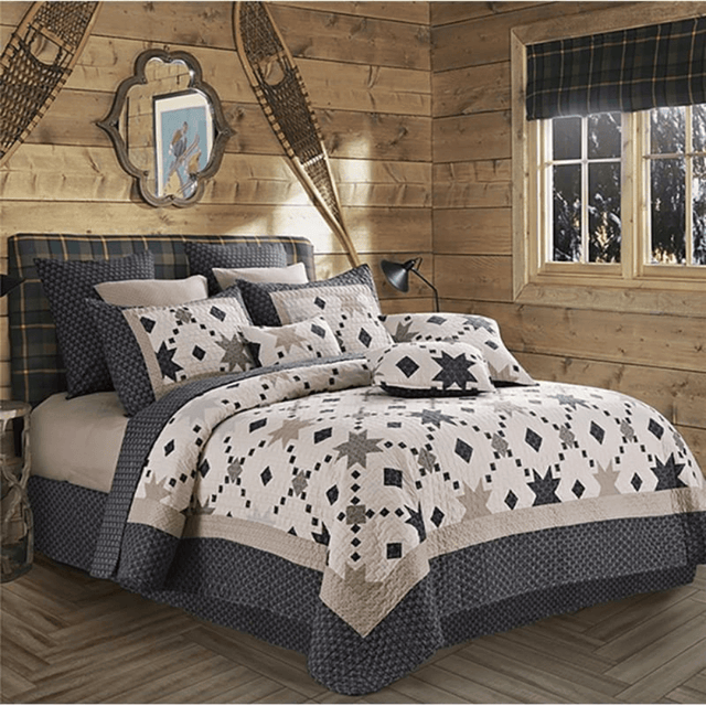 Constellation Navy Quilt Set