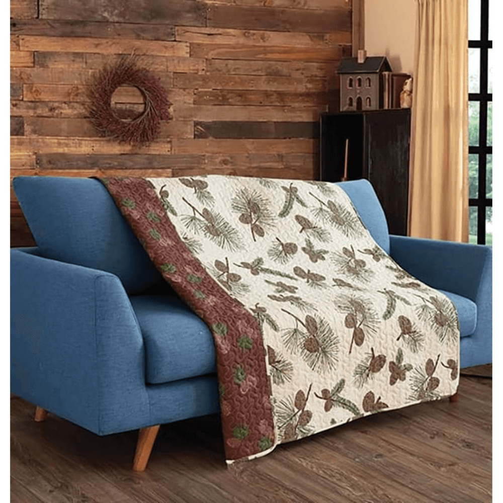 Fragrant Pine Throw