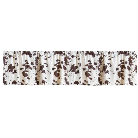 Western Cowhide Valance