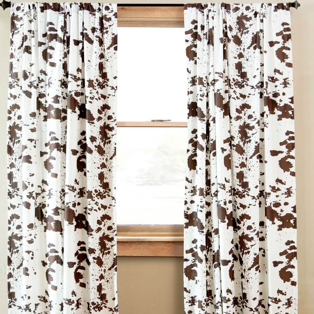 Western Cowhide Drape Set