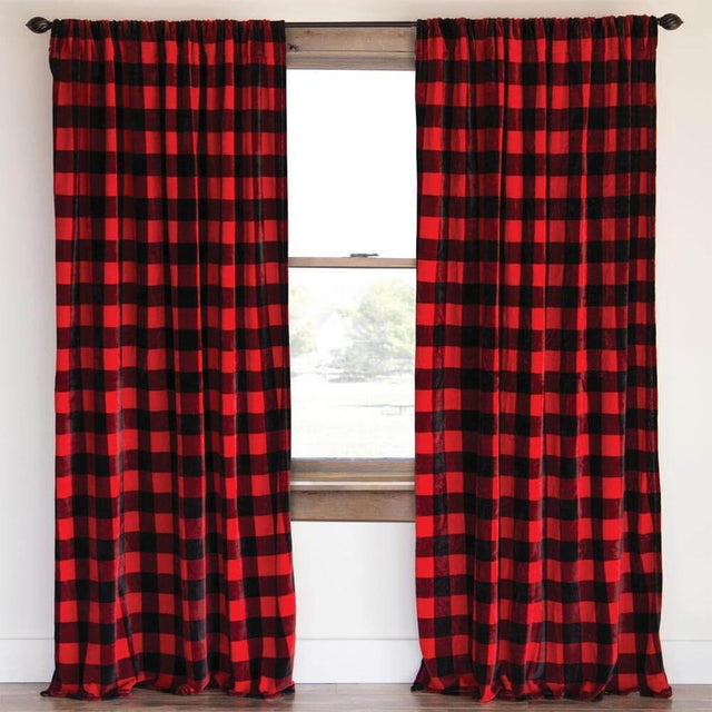 Northwoods Plaid Window Treatments