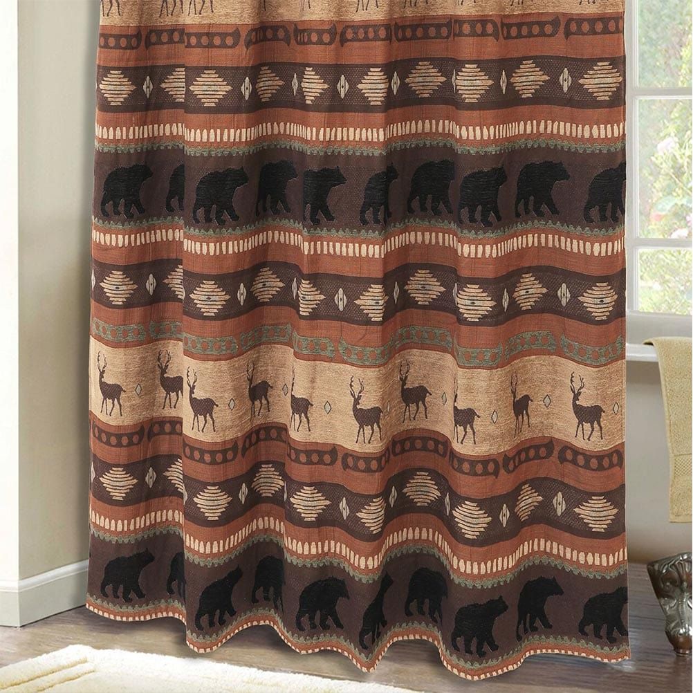 Autumn Trails Shower Curtain