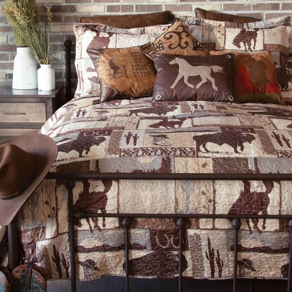 Heartland Cowboy Quilt Set