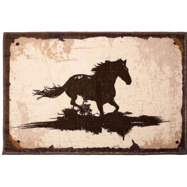 Crimson Sky Stallion Indoor Rug