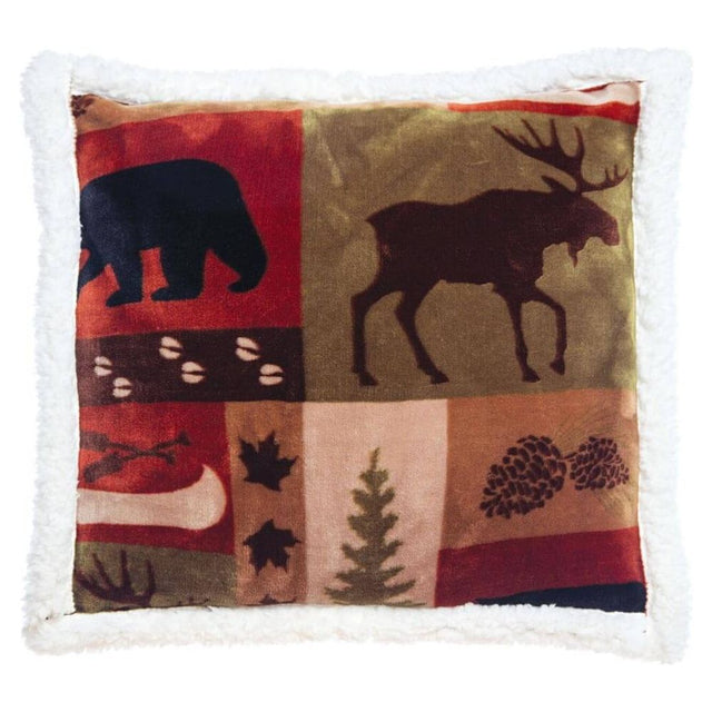 Wildlife Patch Ultra-Plush Pillow