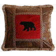 Applique Bear Pillow