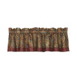 San Rafael Red Paisley Valance