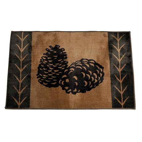 Pinecone Bath Mat