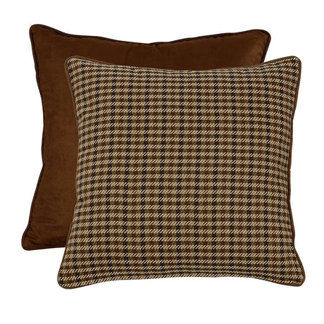 Houndstooth Reversable Euro Sham