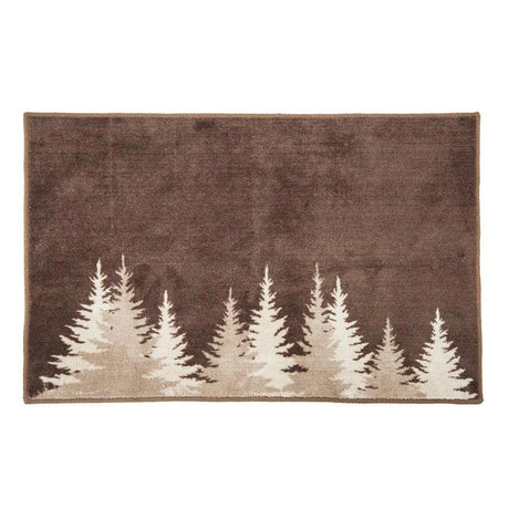 Rustic Pines Bath Mat