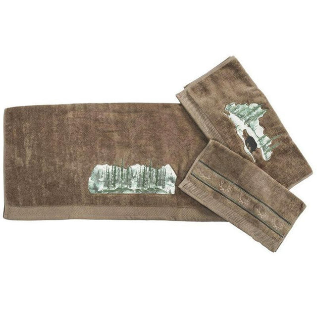 Balsam River Mocha Bath Towel Set