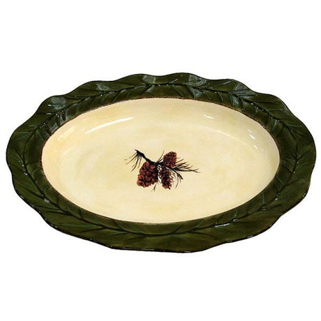 Pinecone Serving Platter