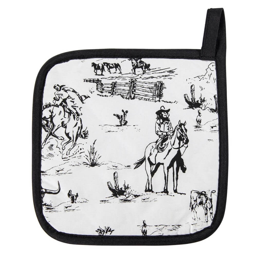 Ranch Sketches Pot Holder