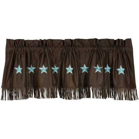 Turquoise Star Laredo Window Treatments