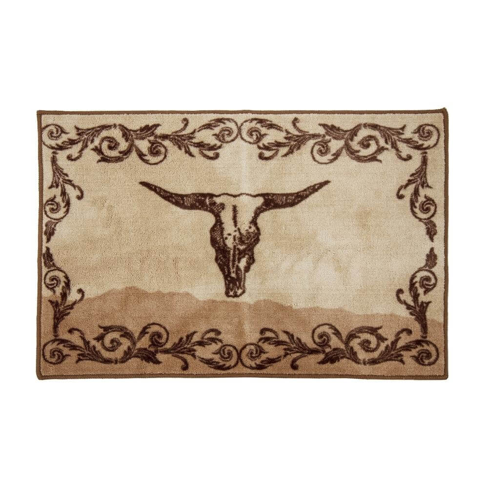 Longhorn Sun Rug