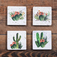 Blooming Cactus Coasters