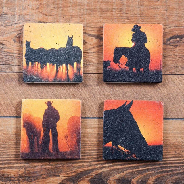 Western Wrangler Coasters