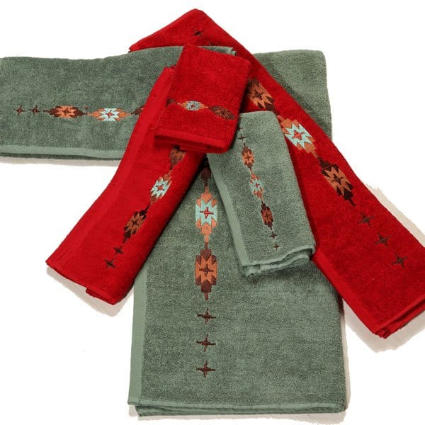 Southwestern Navajo Bath Towel Set