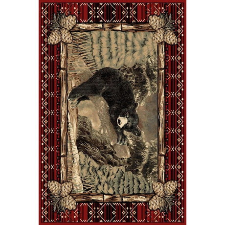 Naptime Bear Area Rug