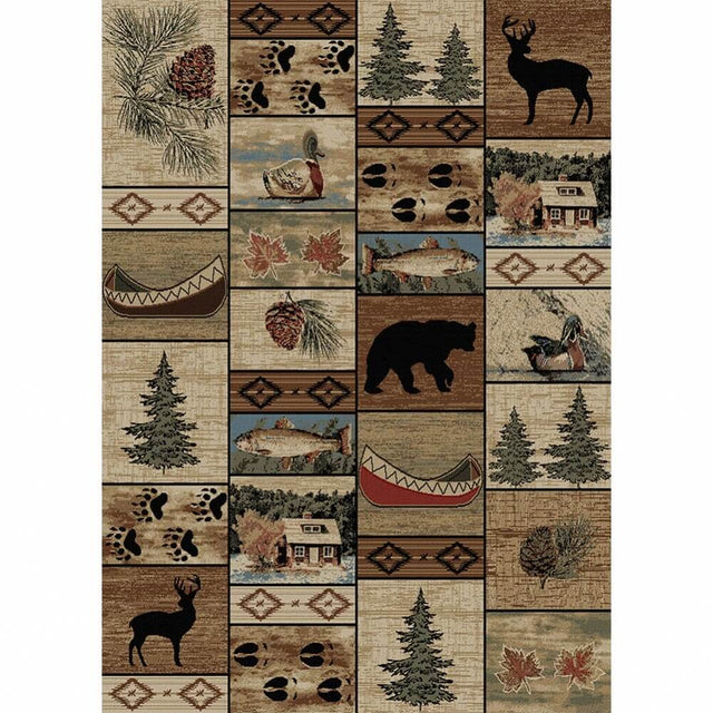 Wilderness Patchwork Area Rug